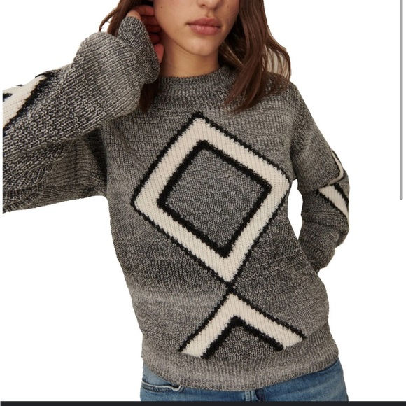 Marella Diamond Pattern Sweater - Picture 4 of 7